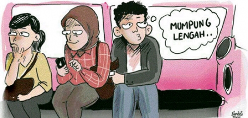 Seorang Pria di Pekanbaru Ini Kaget Isi Tasnya Senilai Rp17 juta Lesap saat Turun dari Angkot 