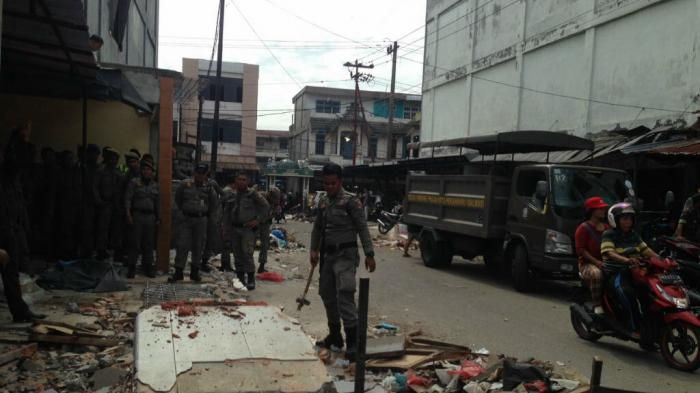 Penertiban Pkl Pasar Teratai Berjalan Lancar