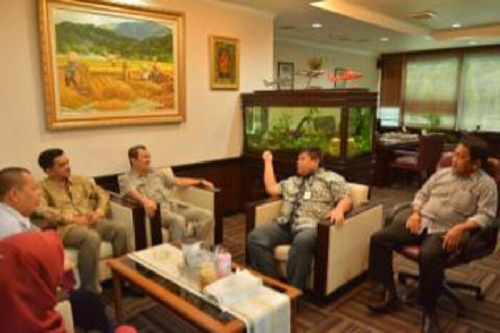 Evaluasi Kinerja Pemkab Siak, Bupati Syamsuar Rapat dengan Kemenpan RB 