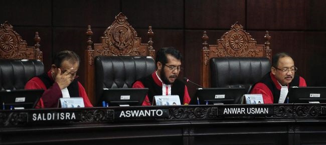 Hakim MK Rampung Bermusyawarah Putuskan Sengketa Pilpres