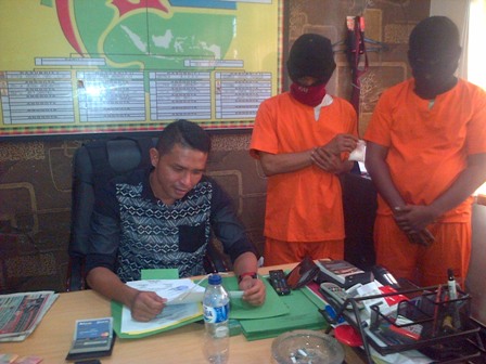 Pesta Sabu di Kantor TV Kabel Rumbai Pesisir, 2 Warga Asal Medan Digerebek Polisi