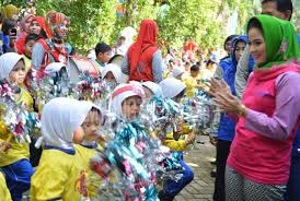 Ribuan Siswa PAUD Ramaikan Gebyar PAUD Provinsi 2015 
