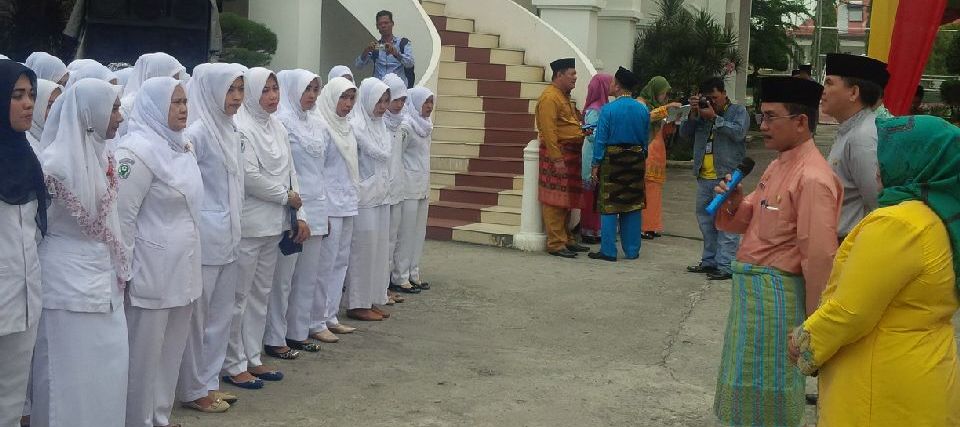 BKD Kumpulkan Seluruh Pegawai Puskesmas Bagan Punak Rohil