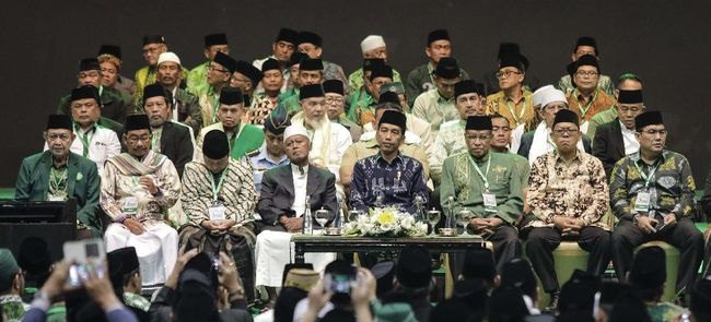 Jokowi: Saya Selalu Merasa Adem kalau Bersama Kiai NU 