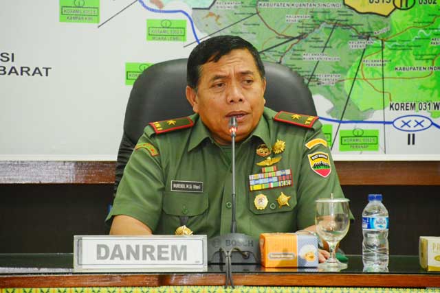 Danrem 031/WB Jelaskan Pentingnya TMMD Ke-97 Kodim 0303 Bengkalis