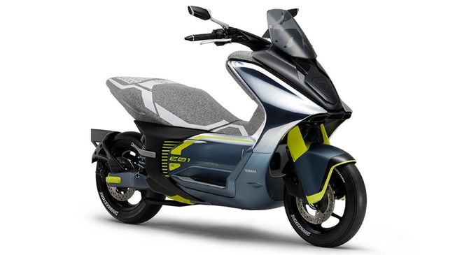 Yamaha Bocorkan Dua Skuter Listrik 