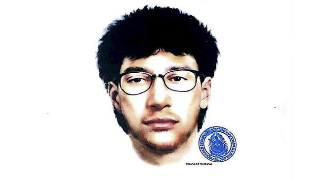 Polisi Thailand Rilis Sketsa Tersangka Bom Bangkok 