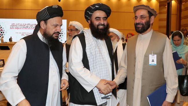 Taliban-AS Teken Perjanjian Tarik Pasukan Akhir Januari