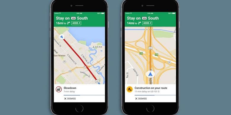 Endus Macet, Google Maps Terbaru Otomatis Bicara