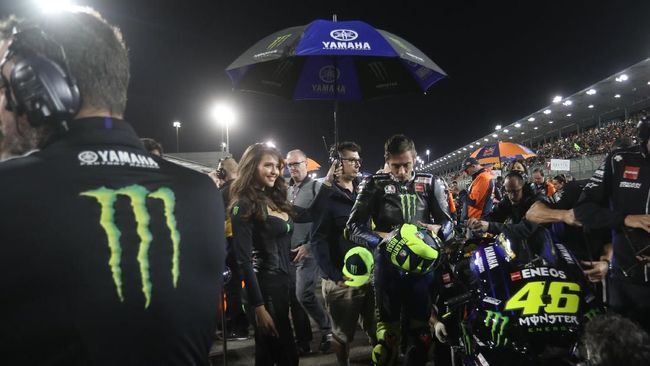 Rossi: Saya Tidak Cukup Kuat Masuk Podium MotoGP Qatar 2019 