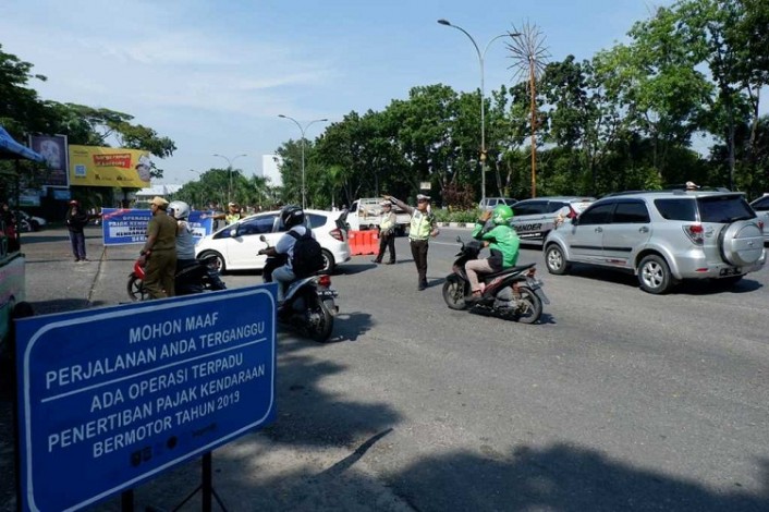 Setiap Tahun, 700 Ribu Kendaraan Bermotor di Riau Tak Bayar Pajak