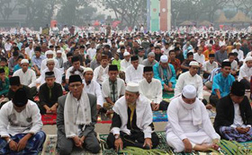 Penjabat Bupati Inhu Shalat Idul Adha Bersama Ribuan Masyarakat 