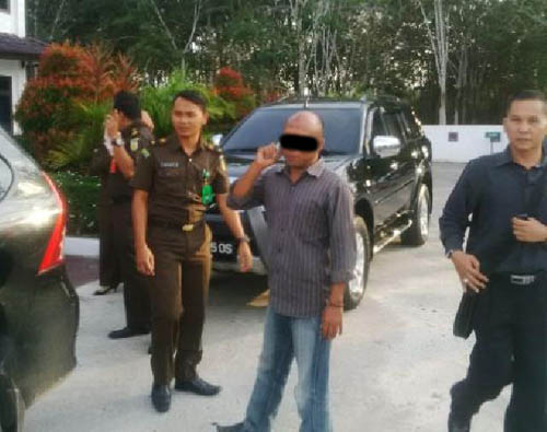 Terkait Lahan Desa, Kades Beringin Jaya Kuansing Resmi Ditahan 