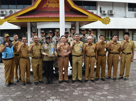 Tim Tagana Riau Juara Jambore Nasional dan Bhakti Sosial Tagana di Balikpapan