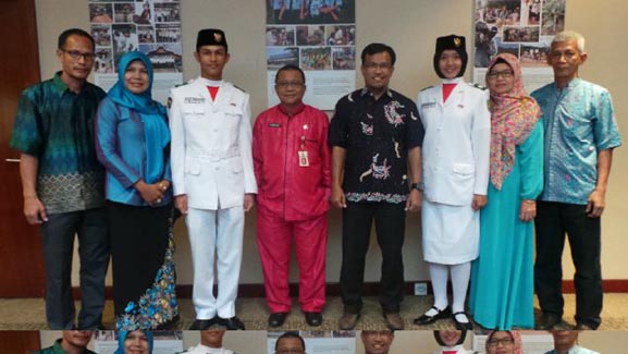 Lebih Dekat dengan Dua Anak Karyawan RAPP Paskibraka di Istana Presiden