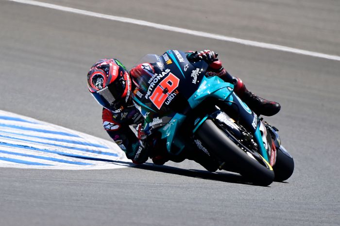 MotoGP Andalusia: Geser Vinales, Quartararo Raih Pole Position 