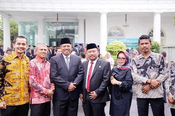 Bupati Kampar Ucapkan Selamat Atas Pelantikan Syamsuar-Edy Natar 