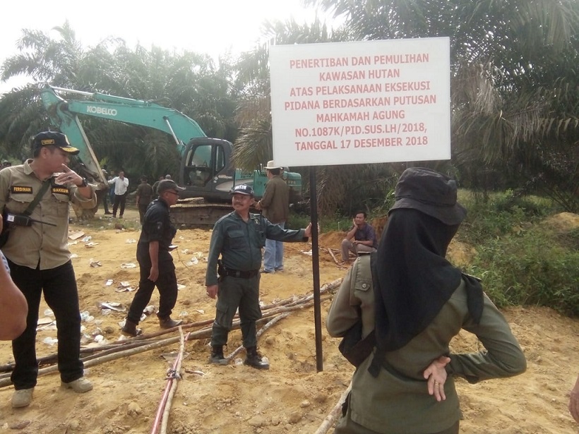 Eksekusi PT PSJ Diapresiasi Pegiat Lingkungan