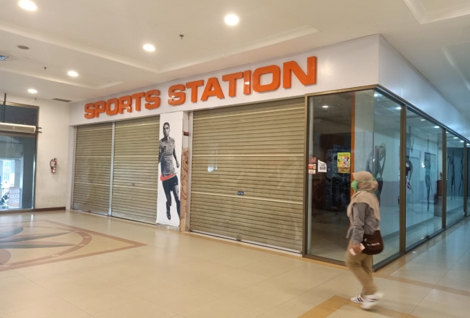 Karyawan Positif Corona, Sport Station Mal Pekanbaru Tutup