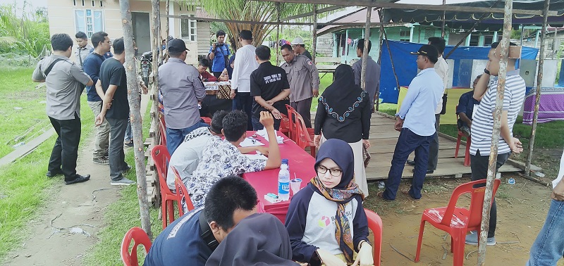 Bupati Rohil H Suyatno Pantau Pelaksanaan PSU