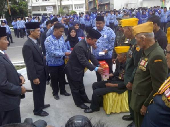 Plt Sekda Inspektur Upacara Peringatan Hari Pahlawan