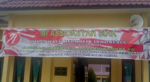 Pemkab Siak Alokasikan Anggaran Rp652 Juta untuk Bangun RKB di MI Assidiqiyah