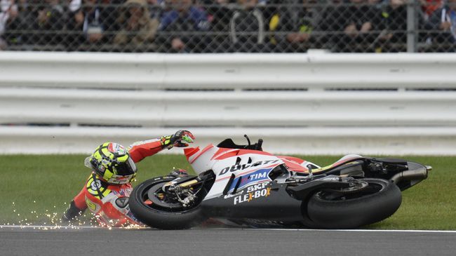 Usai GP Inggris Dua Pebalap Ducati Alami Cedera Lengan 