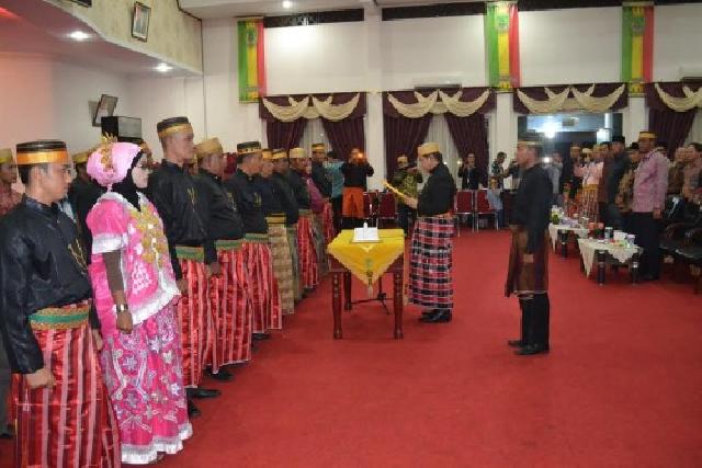 Bupati Suyatno Hadiri Pelantikan BPD KKSS Rohil