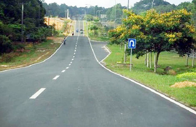 2017, Pemkab Pelalawan Bangun Jalan Lingkar Pangkalan Kerinci 7,1 KM