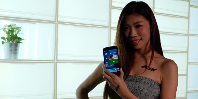 Smartphone Windows 10 Acer Juga Bisa Jadi PC