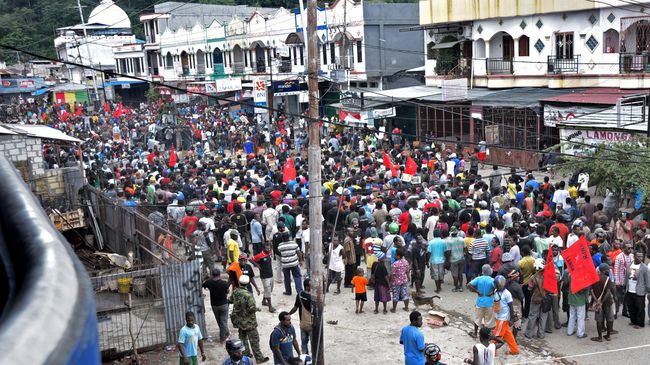 Nyaris Rusuh, Massa di Jayapura Berhasil Dibubarkan