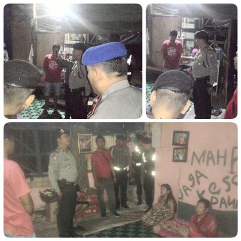 Operasi Cipkon 2016, Polres Siak Sisir Panti Pijat dan Tempat Bilyar