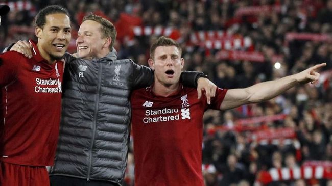 Tangis Milner dan Amarah Wijnaldum di Anfield 