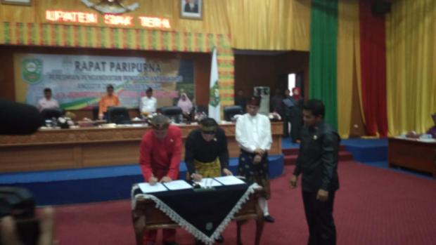 Rp1,9 Triliun APBD Siak 2019 Disahkan 