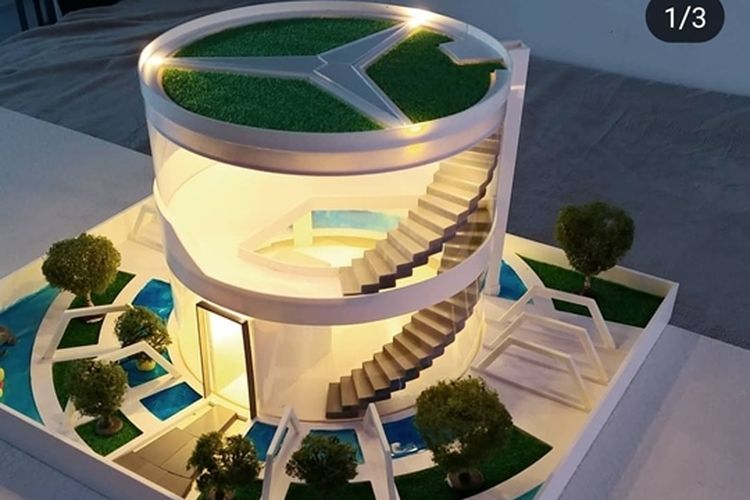 Rumah Mewah untuk Hamster, Dilengkapi Resto Mc Donald