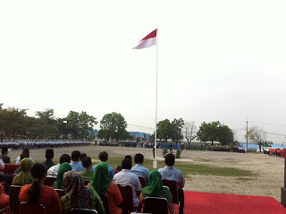 Ratusan Karyawan RAPP Ikuti Upacara HUT ke-70 RI Merdeka dari Penjajah, Bebas dari Keterbelakangan