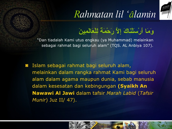 Muslim Rahmat Bagi Semesta 