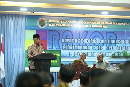 Rakor Daerah Perbatasan di Meranti, Tim Dirjen Kunjungi 4 Kecamatan 