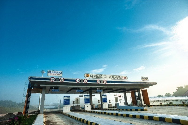 Progres Tol Pekanbaru-Dumai capai 90 persen 