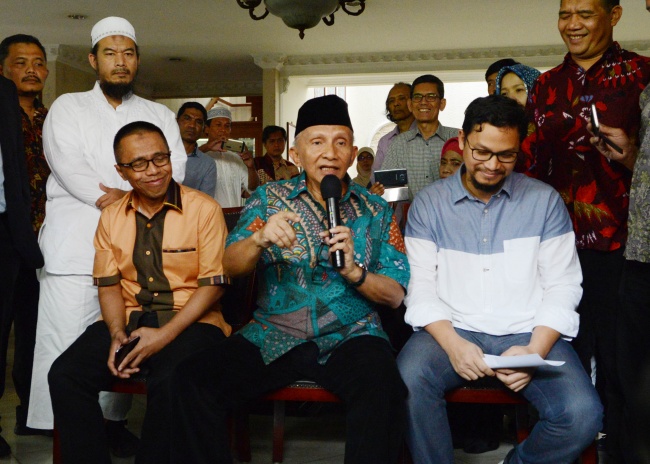 Disebut Terima Rp600 Juta, Amien Rais Coba Mengingat-ingat 