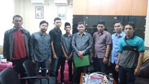 Sampaikan Keluhan Warnet Buka 24 Jam, PPG Bengkalis Datangi DPRD