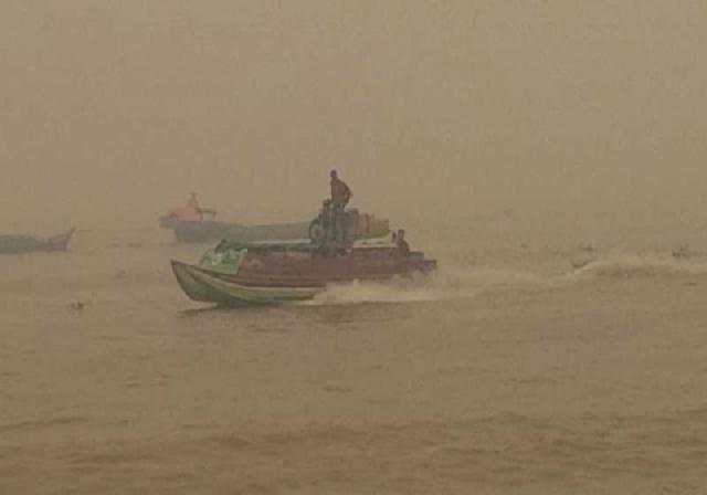 Kabut Asap Masih Selimuti Tembilahan