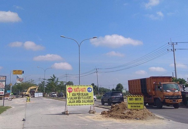 PUPR Riau Perbaiki Box Culvert 