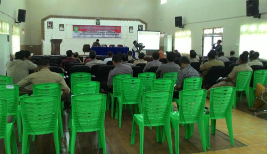Meski Peserta Diberi Honor, Sosialisasi Bahaya Terorisme di Duri Sepi Peserta 
