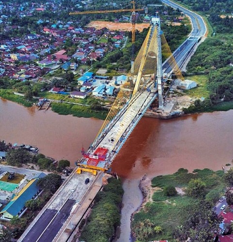 Dewan Minta Masyarakat Sabar, Jembatan Siak IV Segera difungsikan 