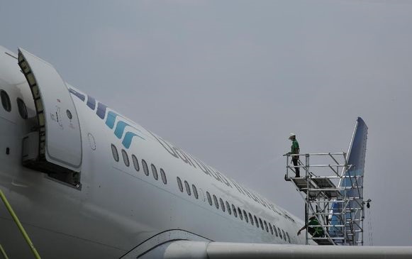 Kemenkeu Duga Audit Keuangan Garuda Tak Sesuai Standar 