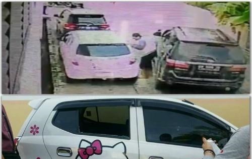 Pakai Fortuner Pelaku Pencurian Barang Modus Pecahkan Kaca Mobil Beraksi di Duri 