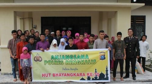 Ini Rangkaian Kegiatan HUT Bhayangkara ke-70 di Polres Bengkalis