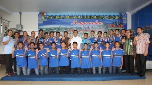Lepas Klub Pandawalima FC U-14 ke Piala Menpora, Walikota: Jaga Sportifitas dan Nama Baik Daerah