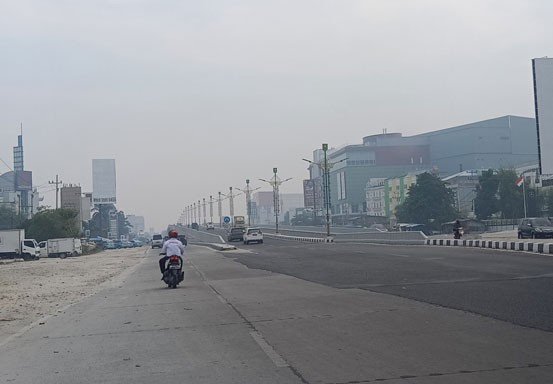 Kabut Asap Semakin Pekat, Jarak Pandang di Pekanbaru Menurun 
